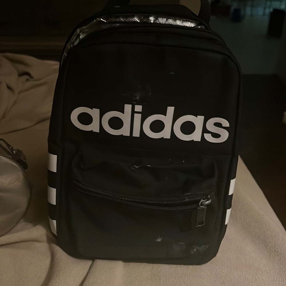 Adidas insulated lunch bag in fair condition
